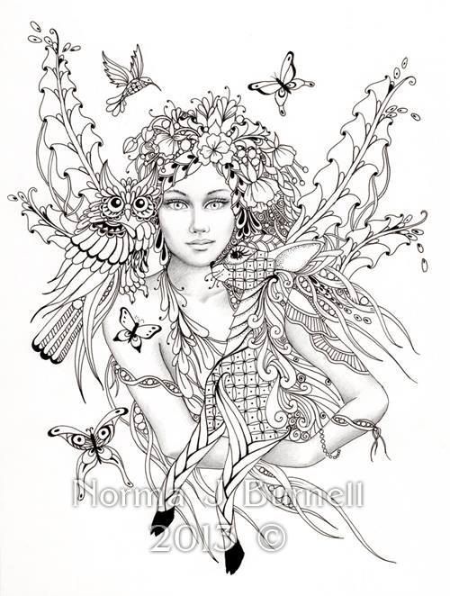 Mother Nature Coloring Pages At Getdrawings Free Download