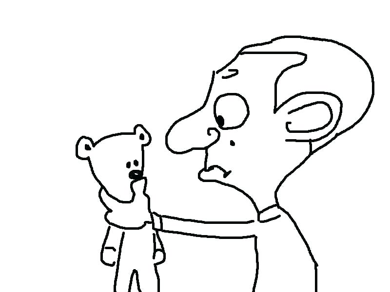 Mr Bean Coloring Pages at GetDrawings | Free download