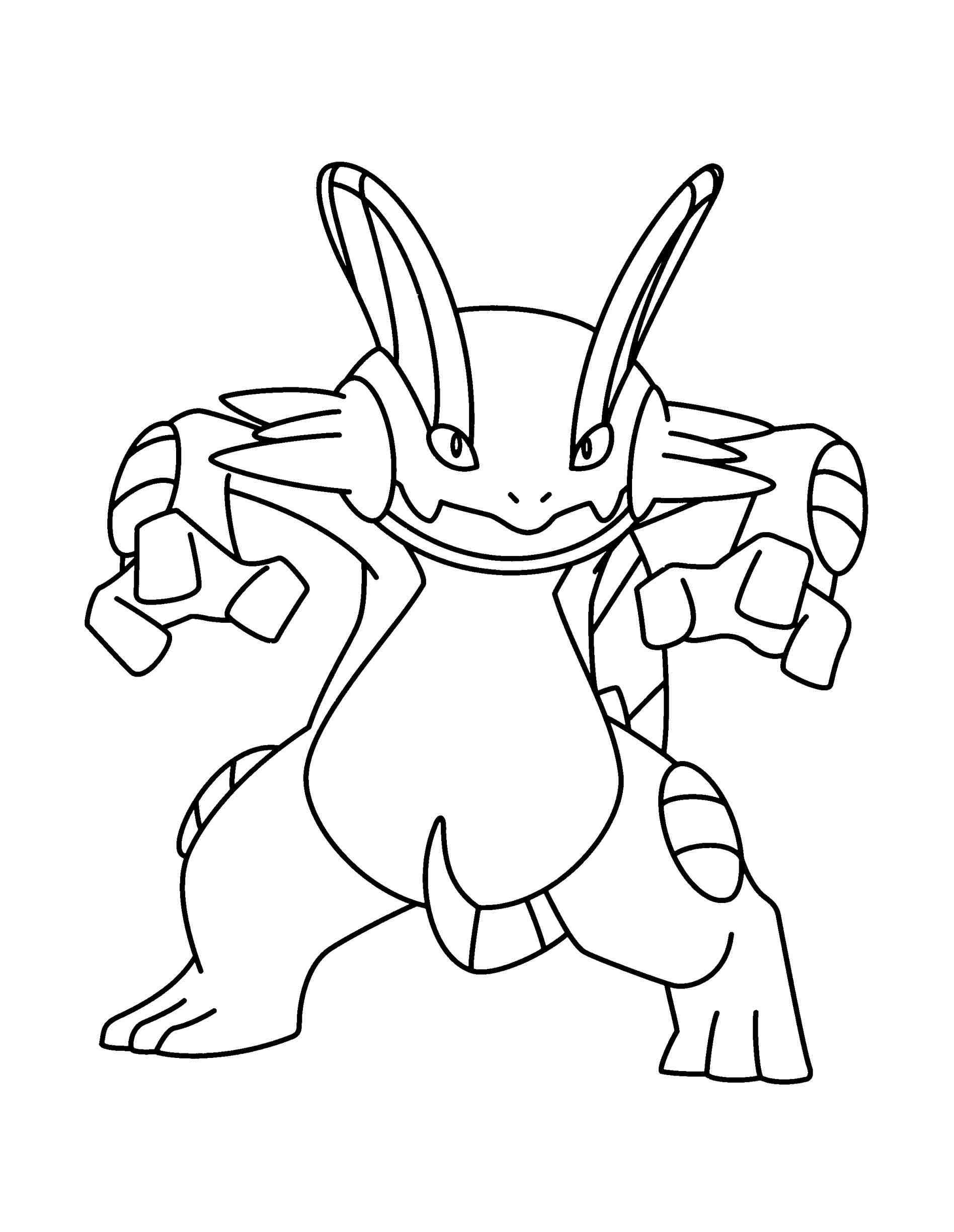 The Best Free Swampert Coloring Page Images Download From 39 Free Coloring Pages Of Swampert At Getdrawings