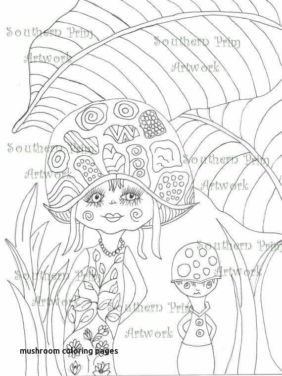 Mushroom Coloring Pages For Adults at GetDrawings | Free download