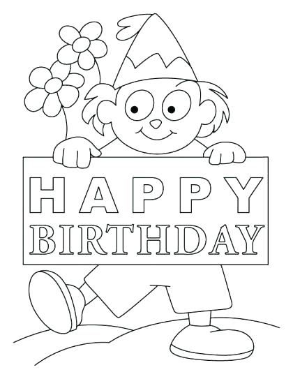 My Little Pony Birthday Coloring Pages at GetDrawings | Free download