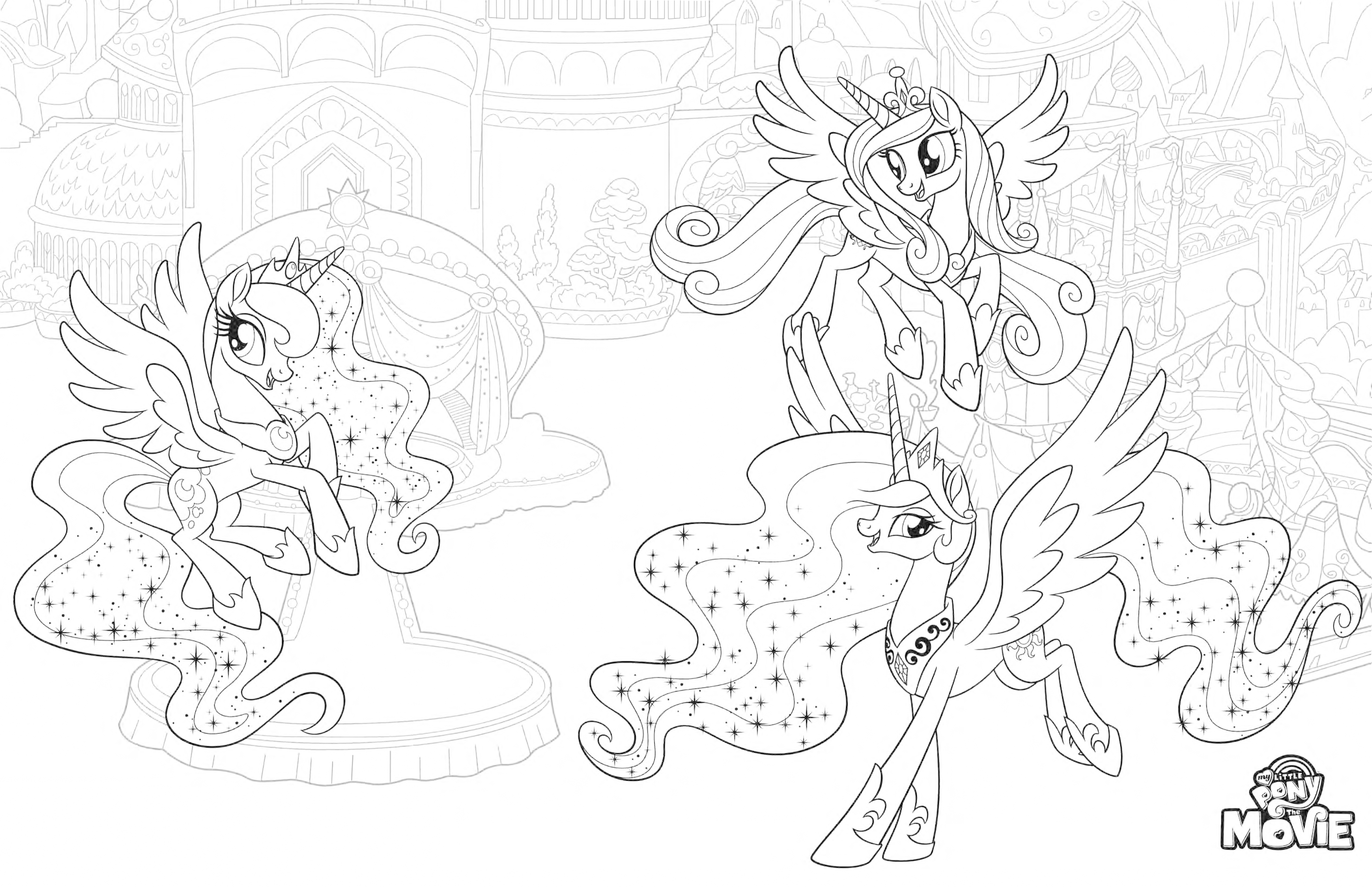 21+ nice image My Little Pony Coloring Pages Princess Celestia And Luna