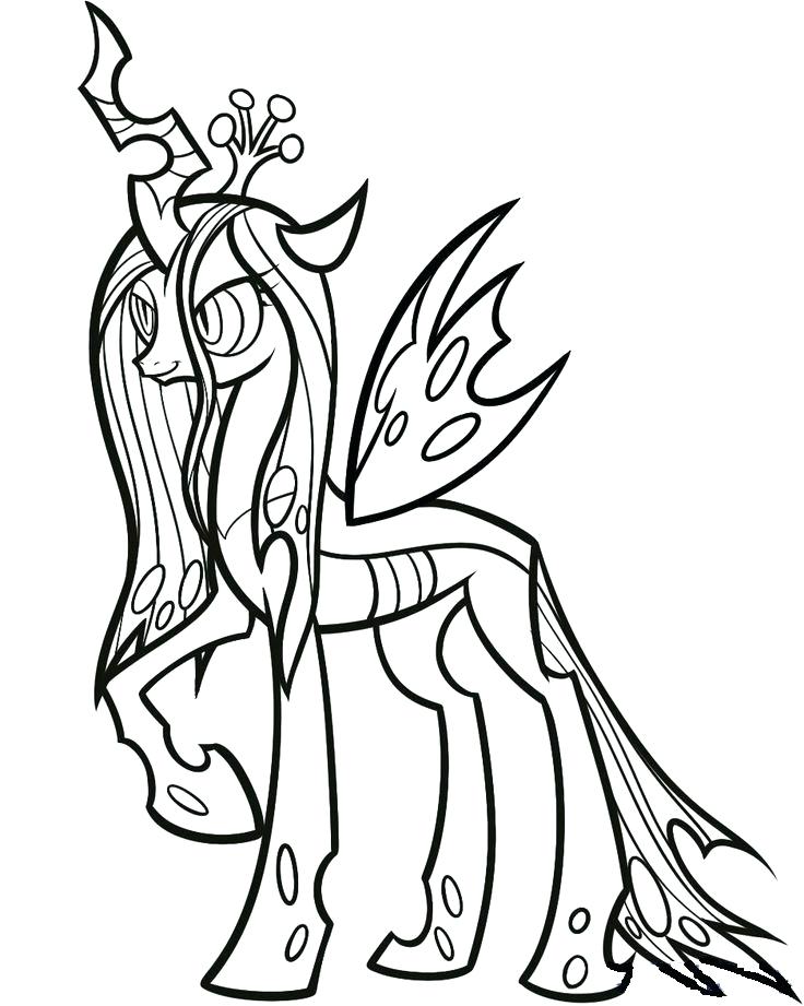 My Little Pony Coloring Pages Princess Luna at GetDrawings | Free download