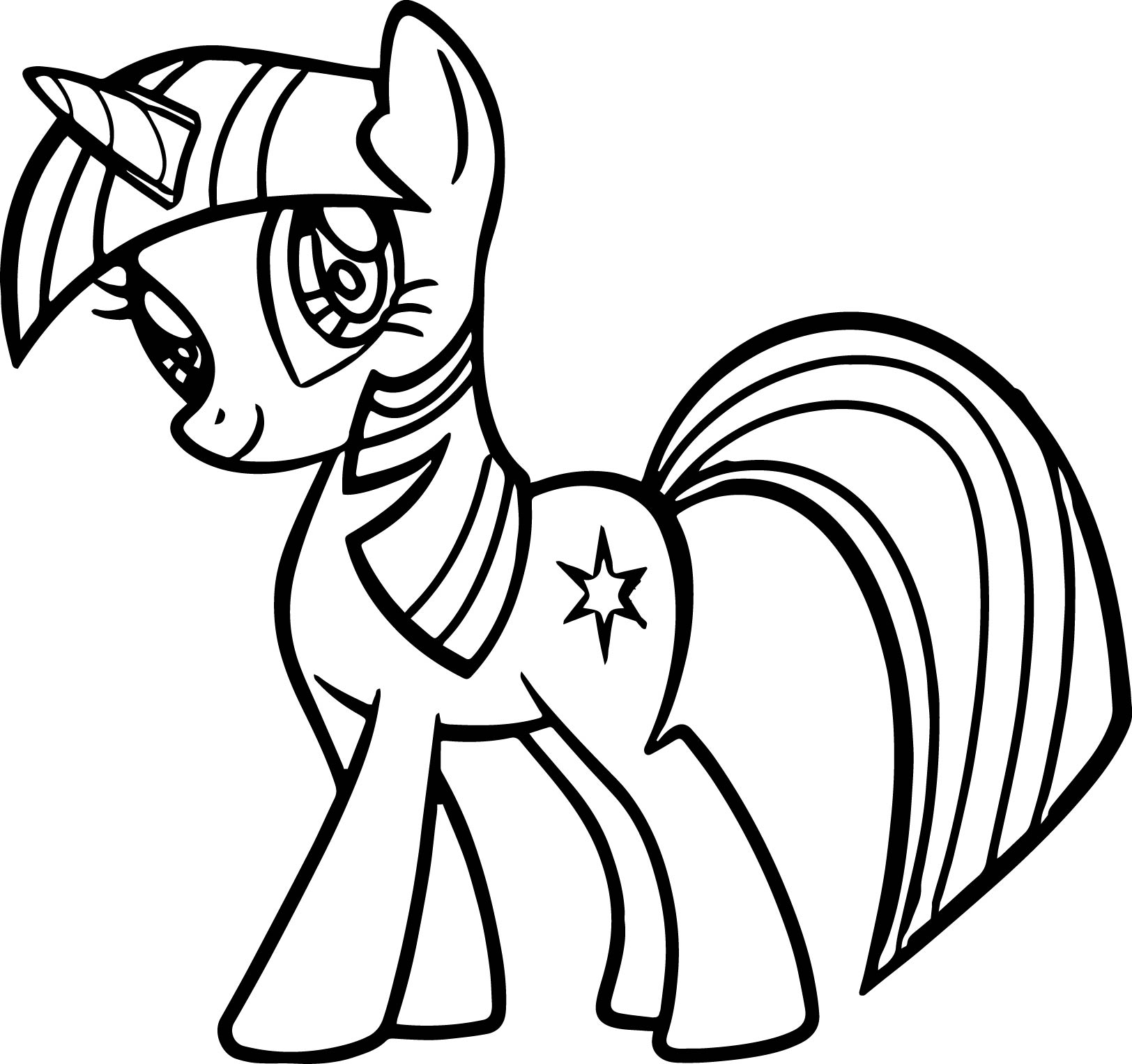 My Little Pony Coloring Pages Twilight Sparkle at ...
