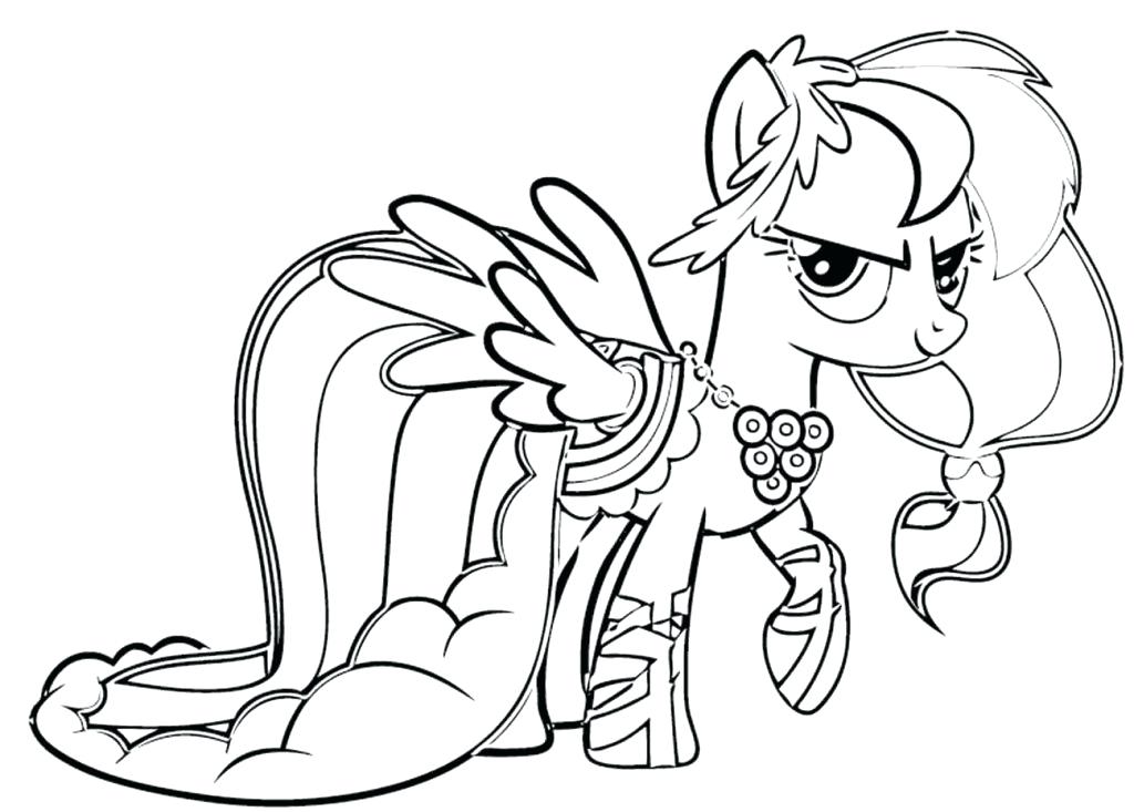My Little Pony Equestria Girl Rainbow Dash Coloring Pages at GetDrawings | Free download