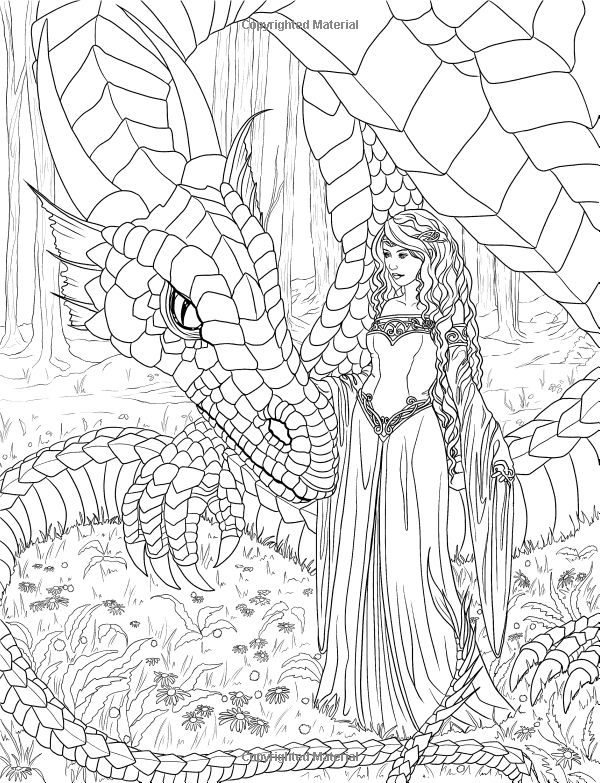 Featured image of post Fantasy Mythical Creature Fairy Coloring Pages For Adults / Some are very details but there are a few that are simple.