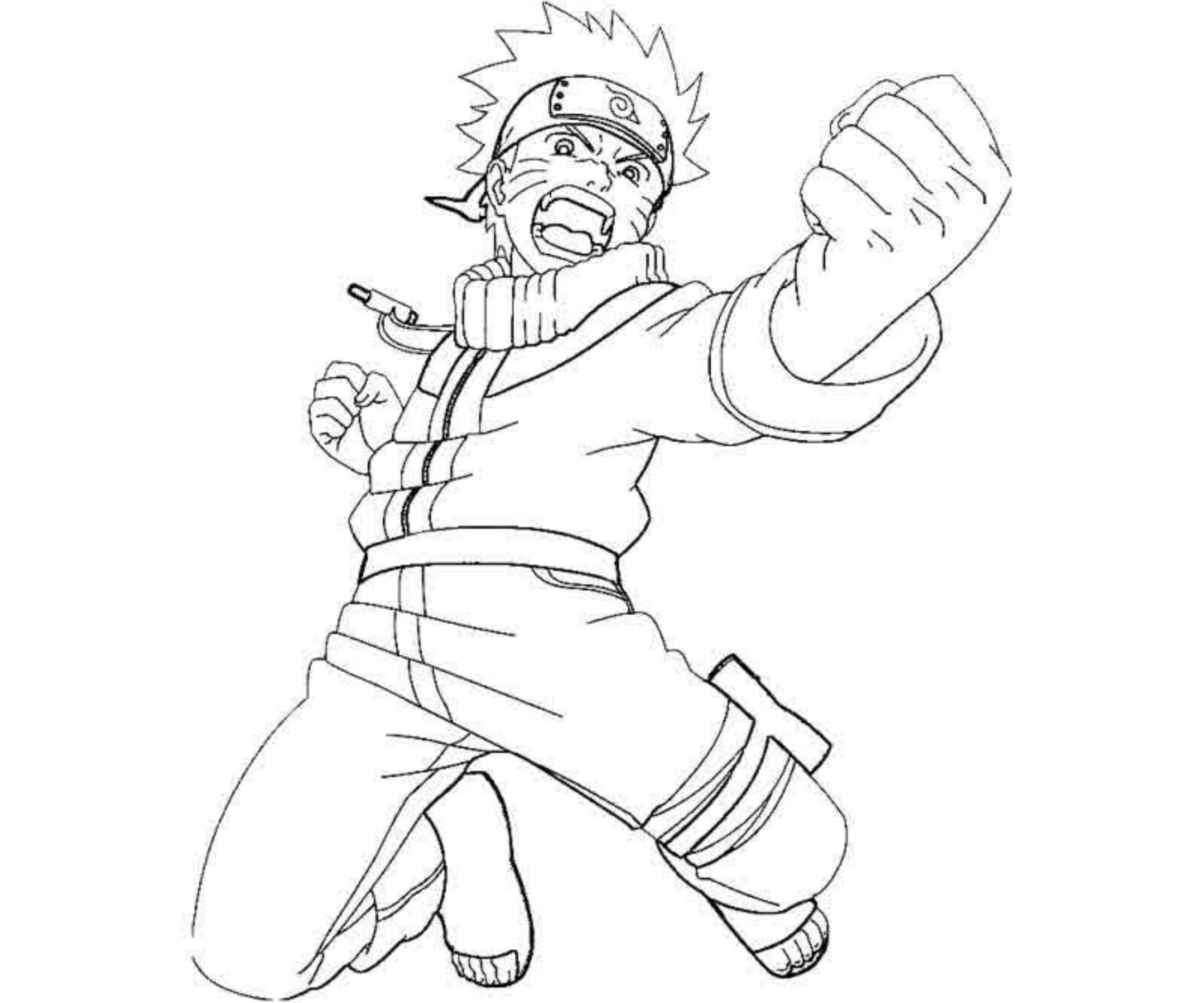 Naruto Sage Mode Coloring Pages at GetDrawings | Free download