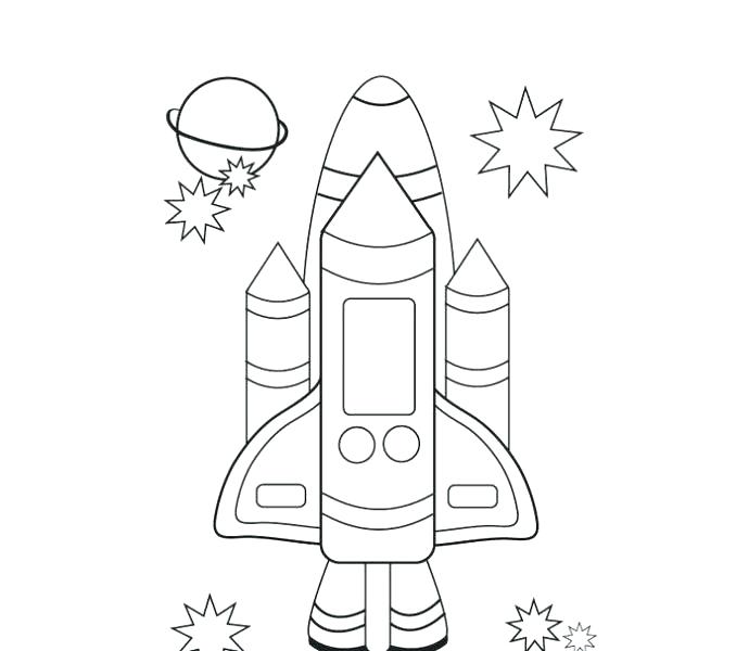 Space Shuttle Coloring Pages - Coloring Pages Kids 2019