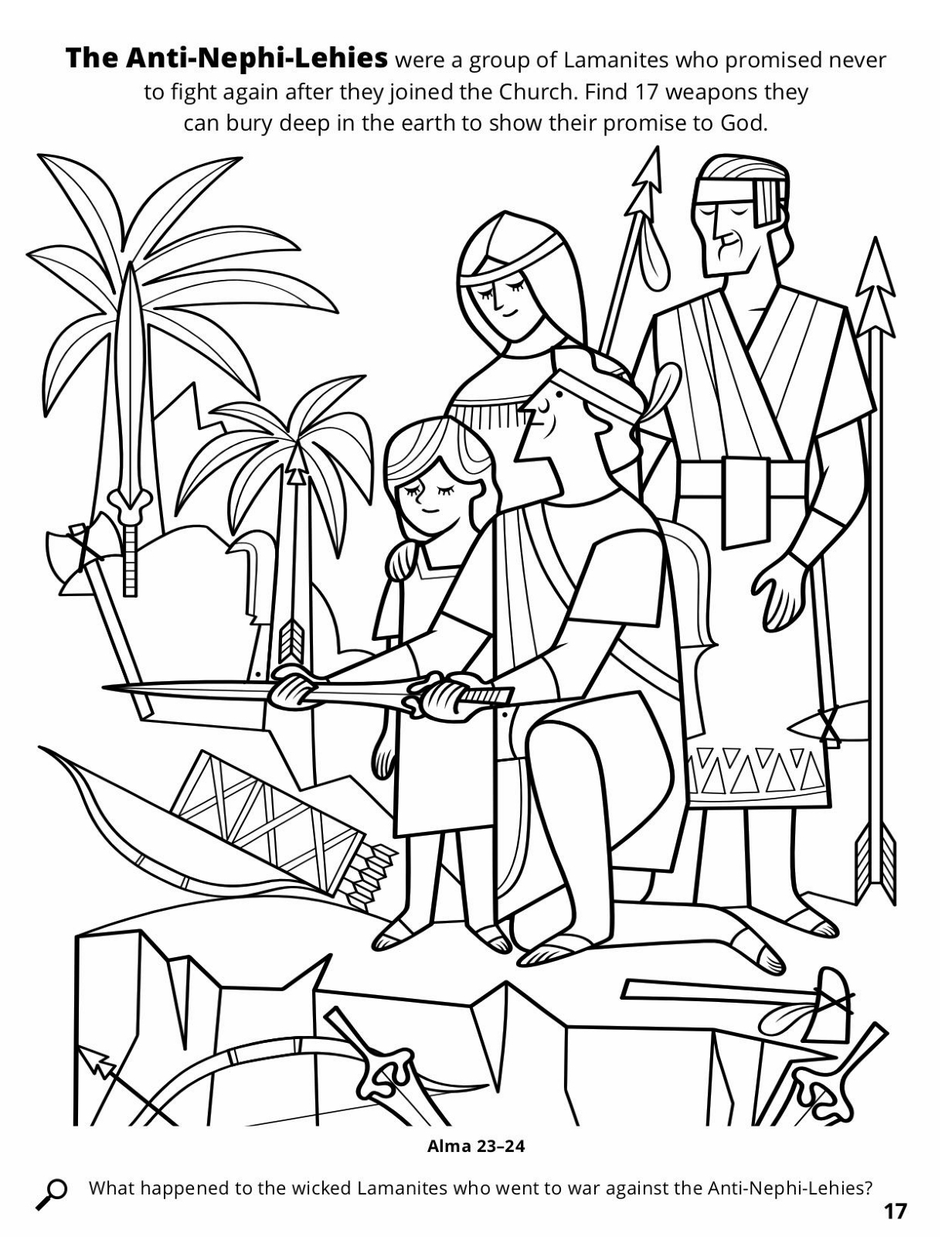 Nephi Coloring Page at GetDrawings | Free download