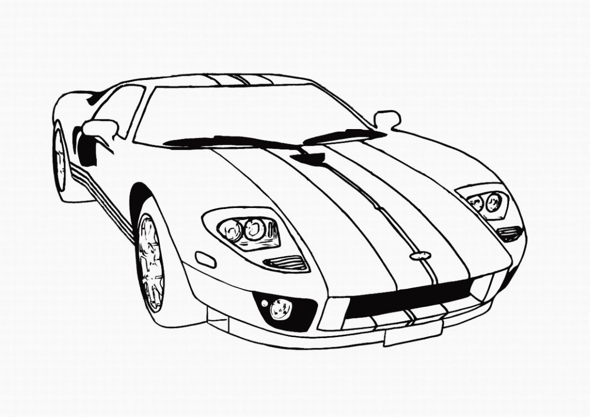 New Car Coloring Pages at GetDrawings | Free download