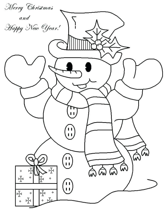 New Year Coloring Pages 2016 At Getdrawings 