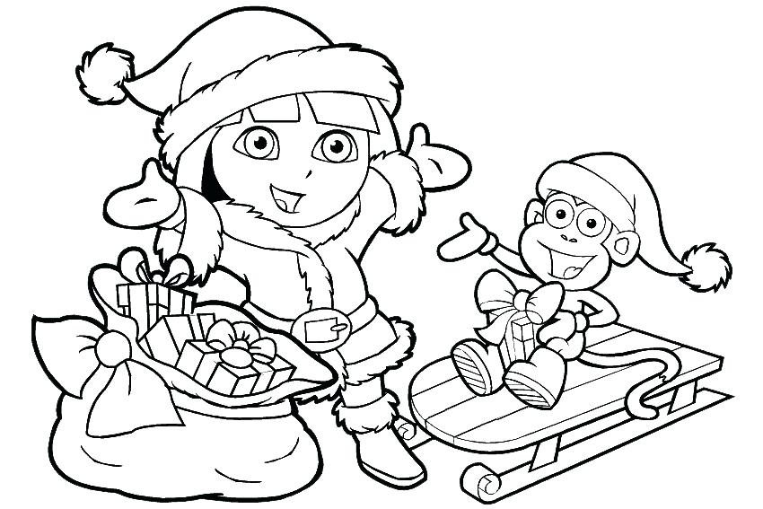 Nick Jr Christmas Coloring Pages At Getdrawings Free Download 1018