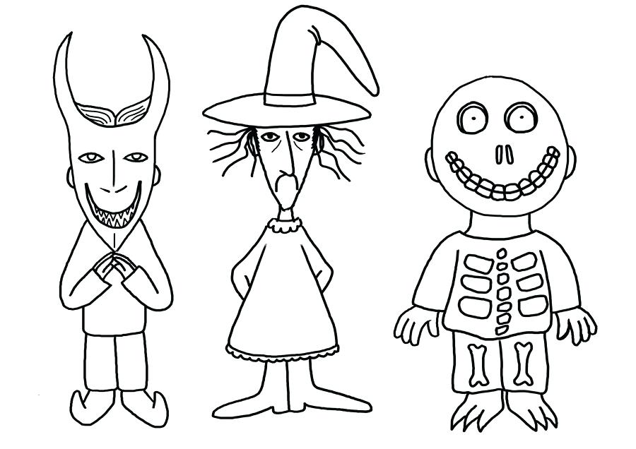 Featured image of post Printable Nightmare Before Christmas Coloring Pages