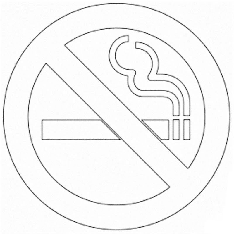 No Smoking Coloring Pages At Getdrawings Free Download