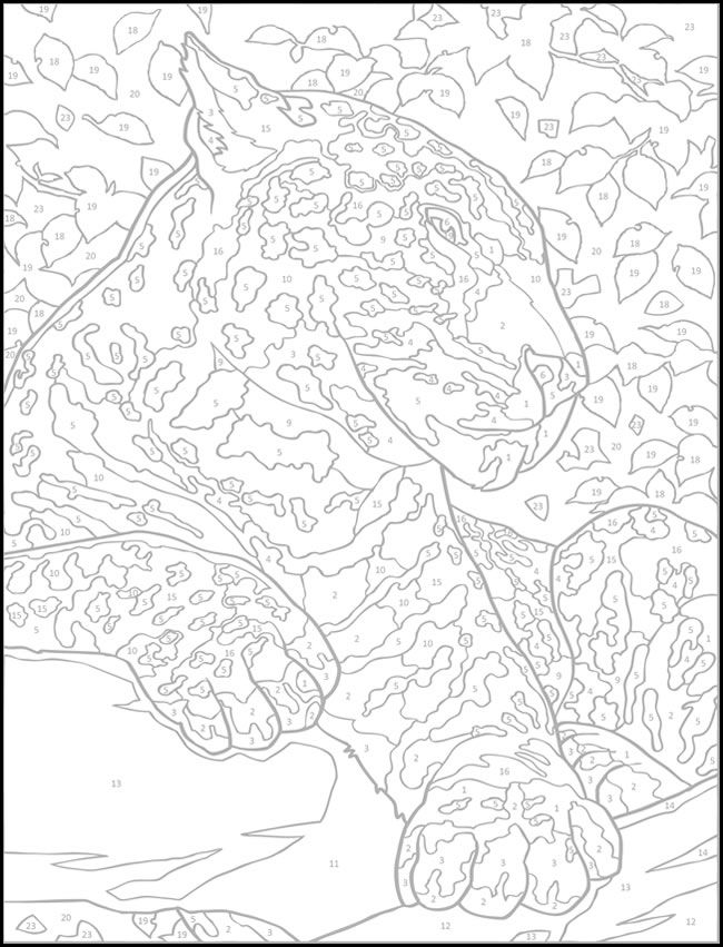 Number Coloring Pages For Adults At GetDrawings Free Download