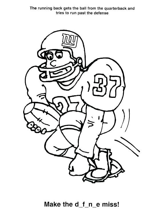 Ny Giants Coloring Pages At Getdrawings Free Download