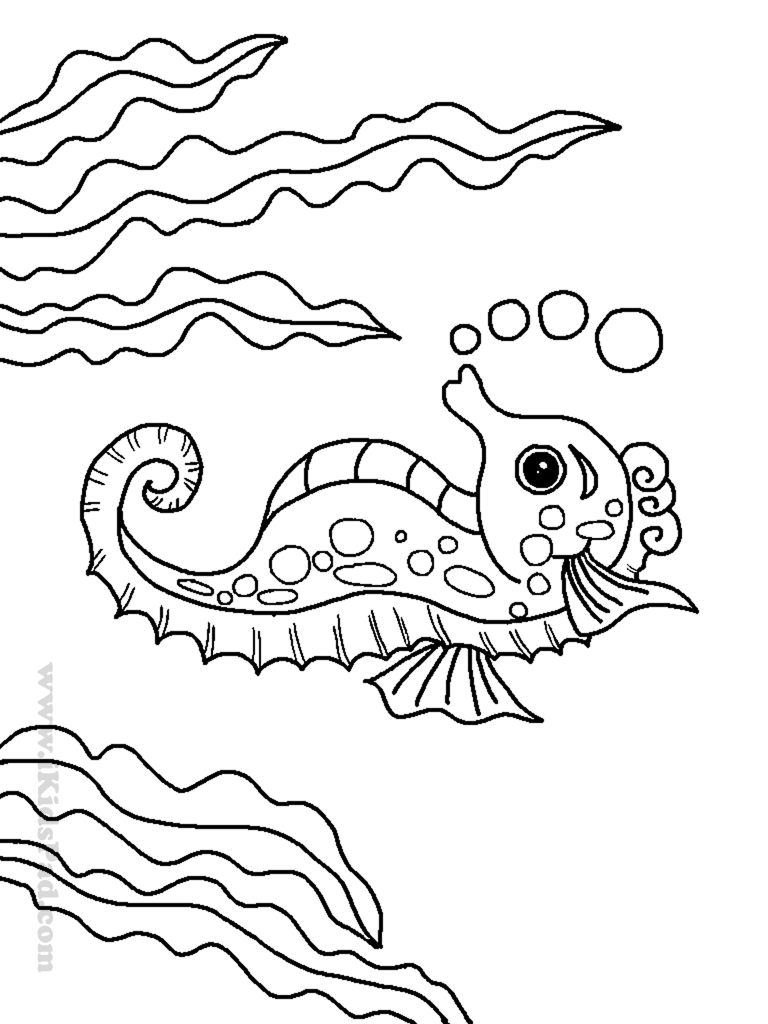 Ocean Animals Coloring Pages For Preschool At Getdrawings Free Download