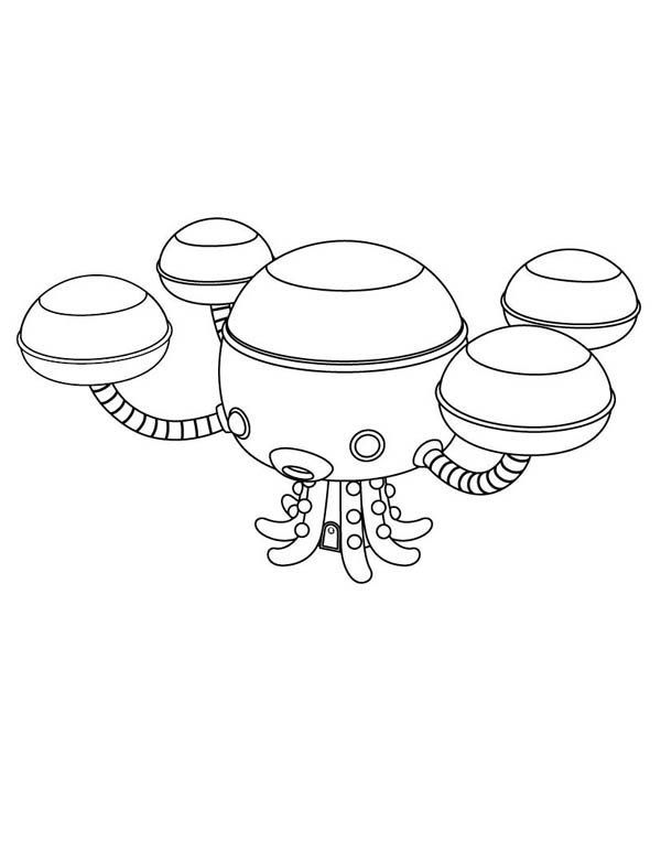 Octonauts Octopod Coloring Pages At GetDrawings Free Download