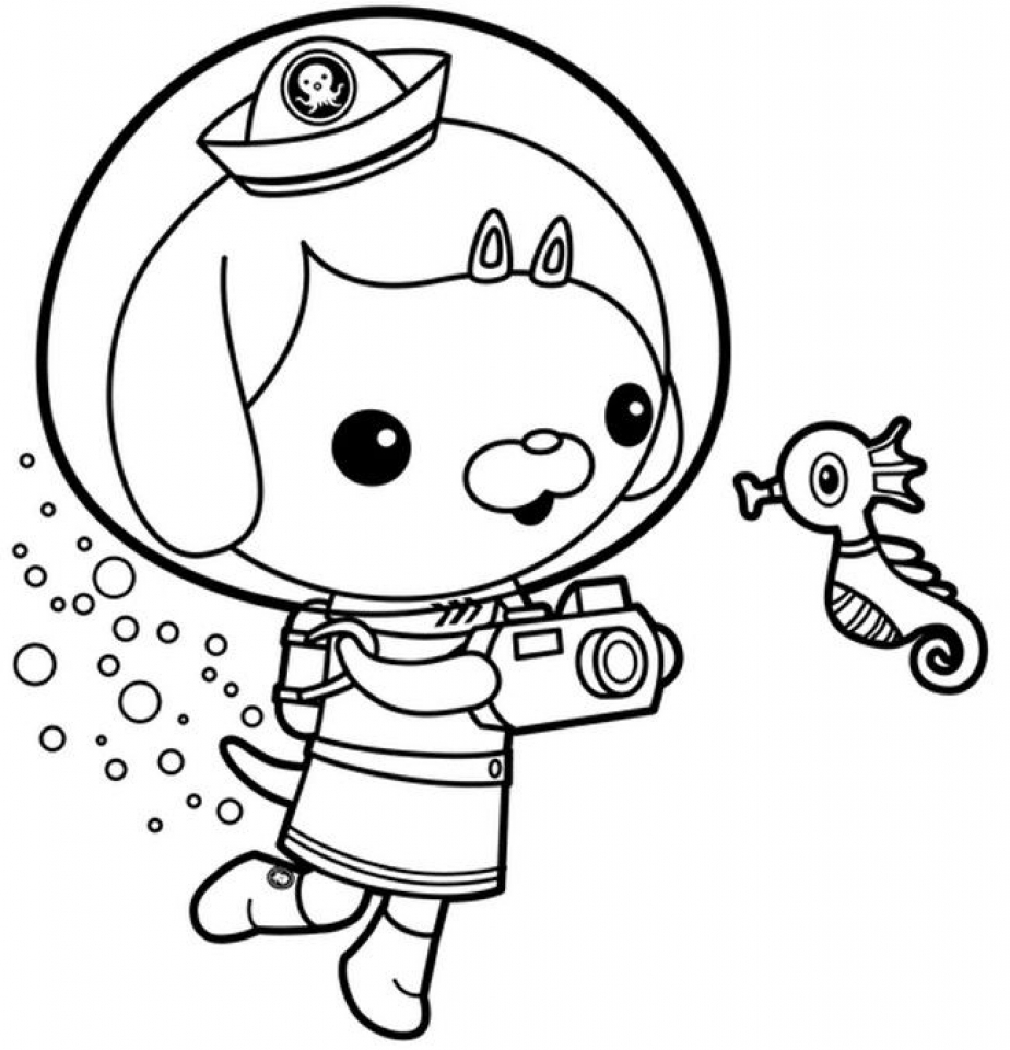 Octonauts Peso Coloring Pages At GetDrawings Free Download