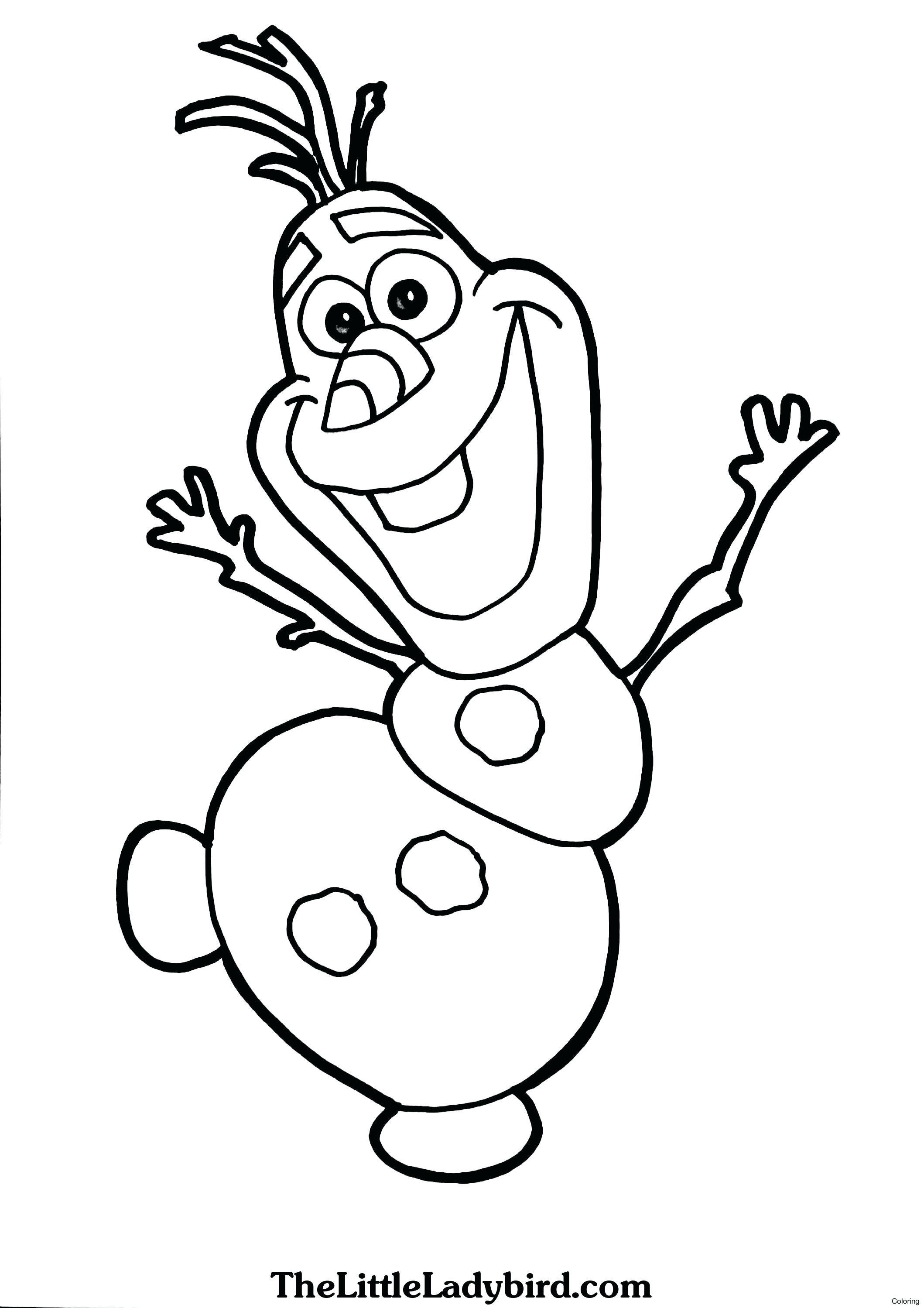 Free Printable Olaf Coloring Pages