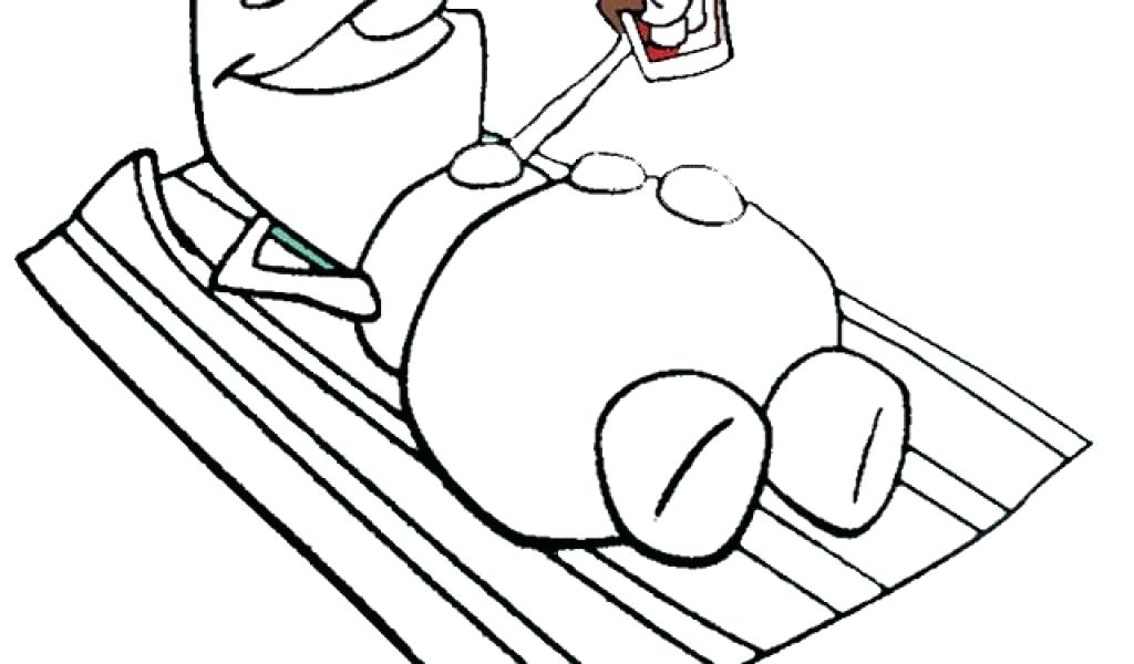 olaf coloring pages pdf at getdrawings free