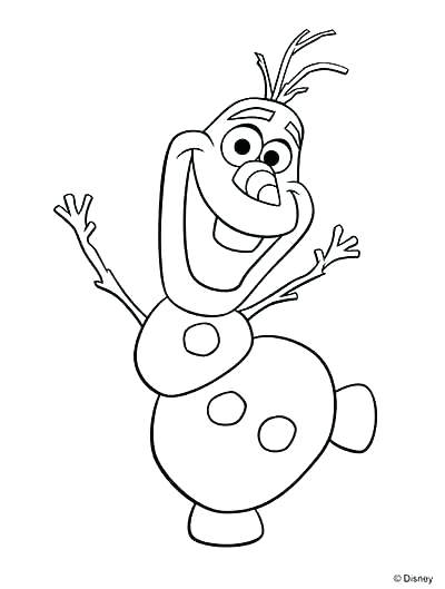 Olaf In Summer Coloring Pages at GetDrawings | Free download