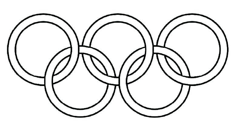 Olympic Rings Coloring Page At GetDrawings Free Download