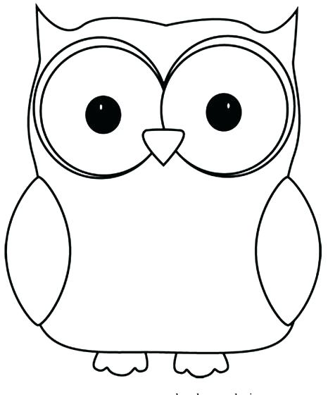 Owl Coloring Pages Preschool At Getdrawings Free Download