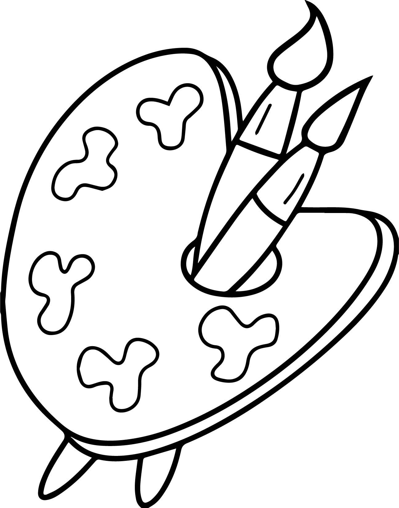 Paint Splatter Coloring Page At GetDrawings Free Download