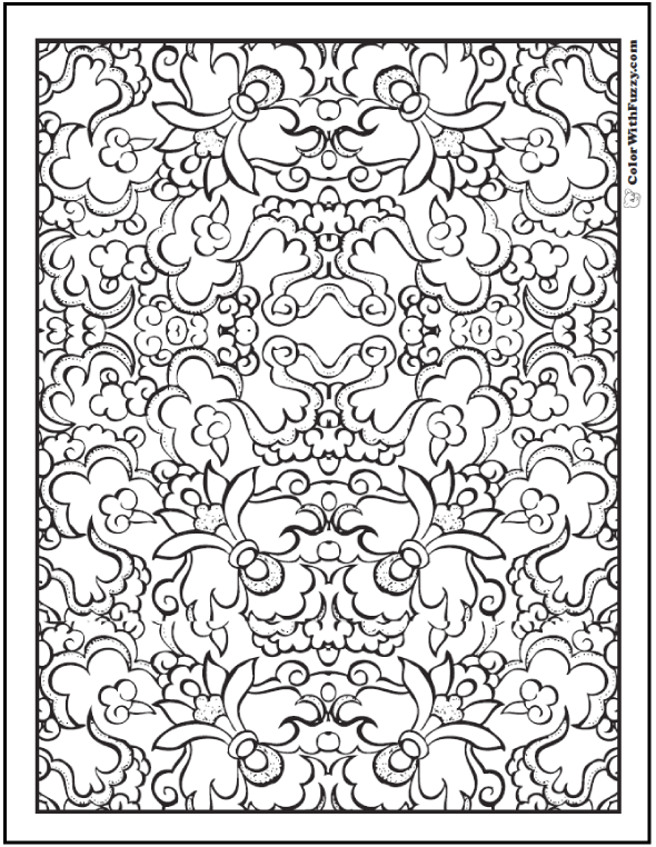 Pattern Coloring Pages For Kids at GetDrawings | Free download