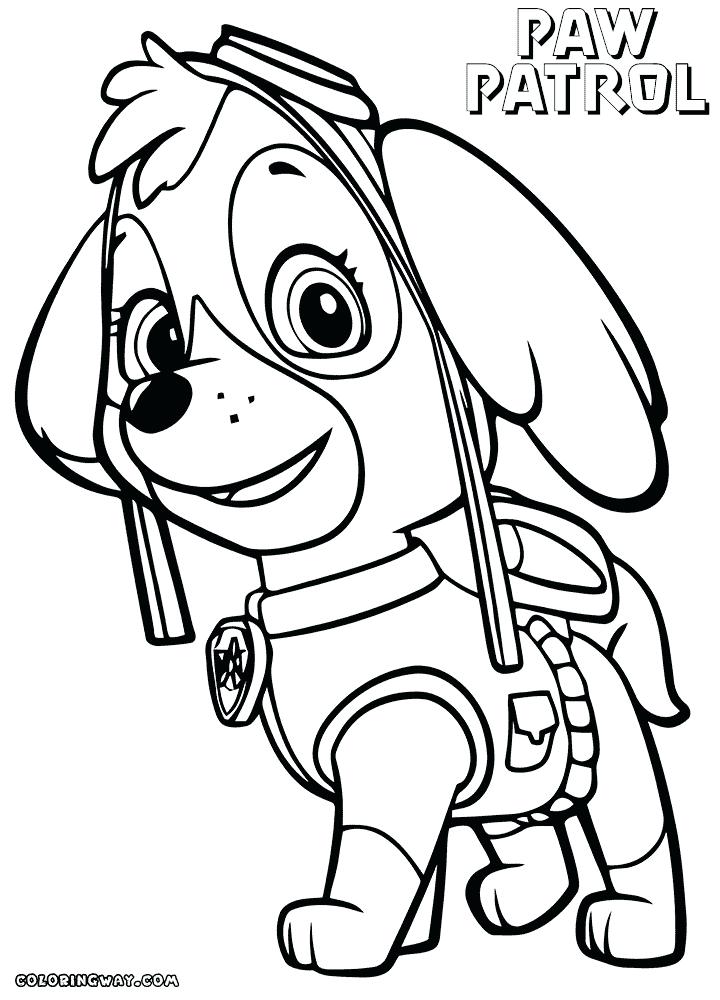 Paw Patrol Easter Coloring Pages at GetDrawings | Free ...