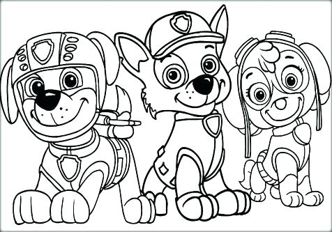 Download Paw Patrol Ryder Coloring Page at GetDrawings | Free download