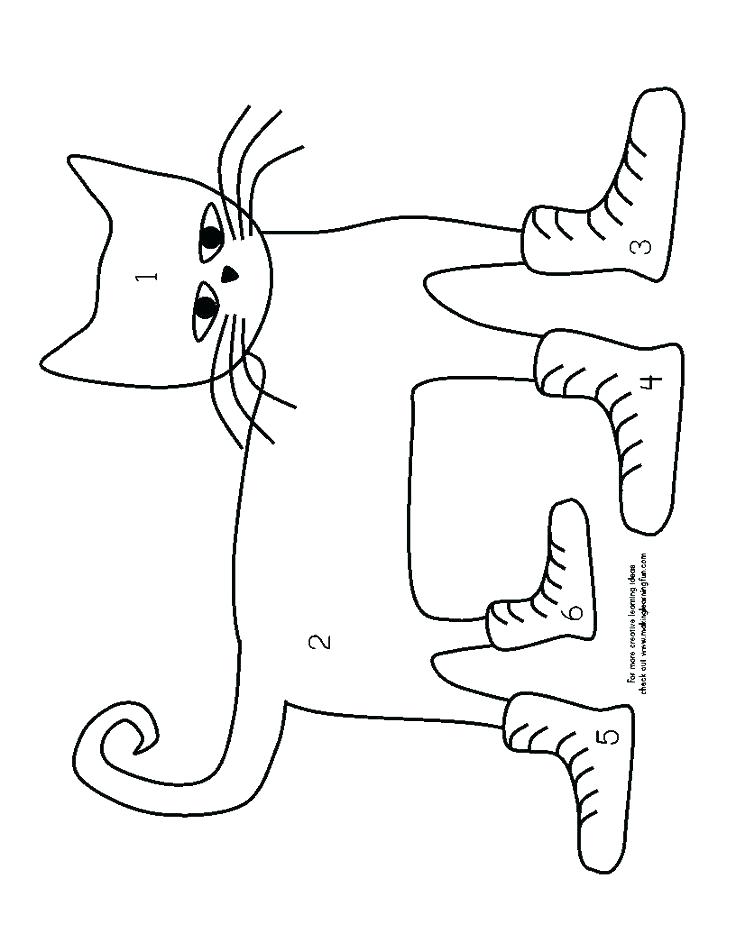 Pete The Cat Coloring Page at GetDrawings Free download