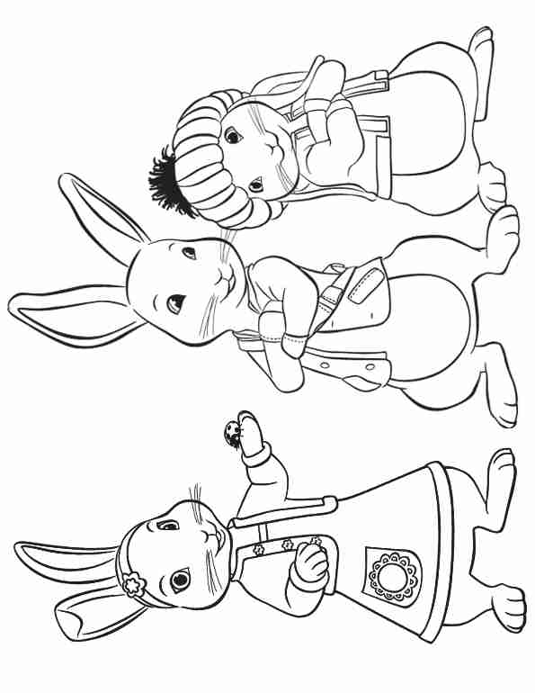 Peter Rabbit Coloring Pages at GetDrawings | Free download