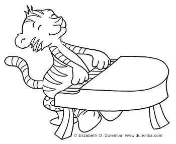 Piano Coloring Pages At Getdrawings Free Download