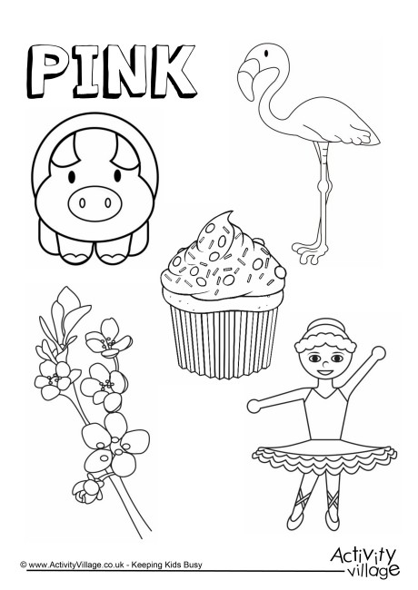 The best free Pink coloring page images. Download from 302 free