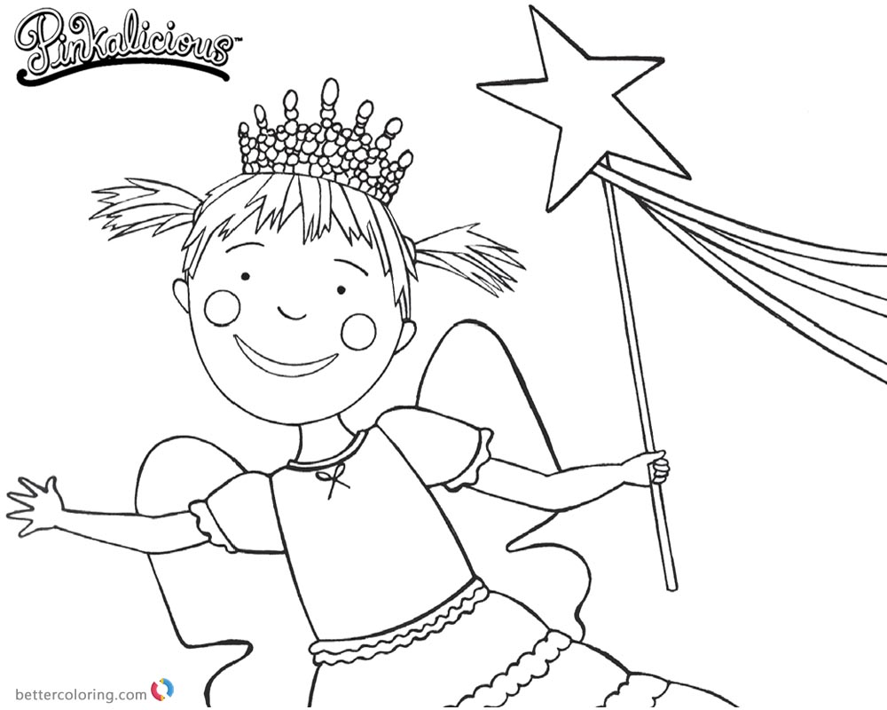 The Best Free Pinkalicious Coloring Page Images Download From 50 Free Coloring Pages Of Pinkalicious At Getdrawings