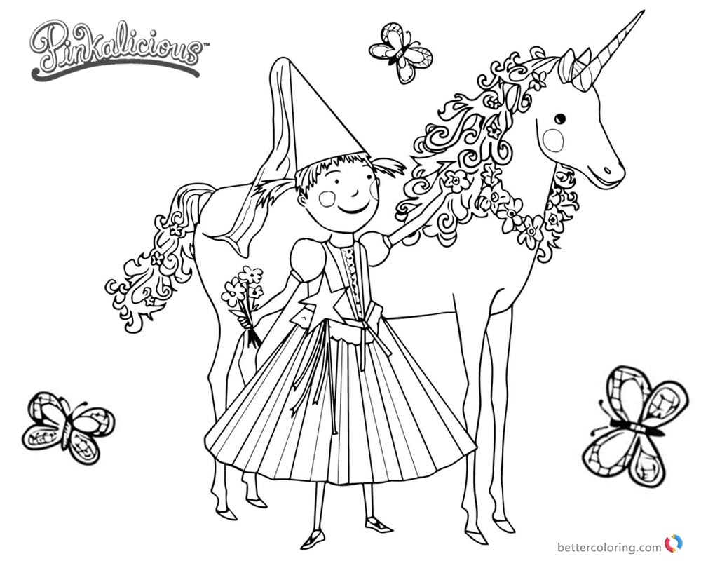 The Best Free Pinkalicious Coloring Page Images Download From 50 Free Coloring Pages Of Pinkalicious At Getdrawings