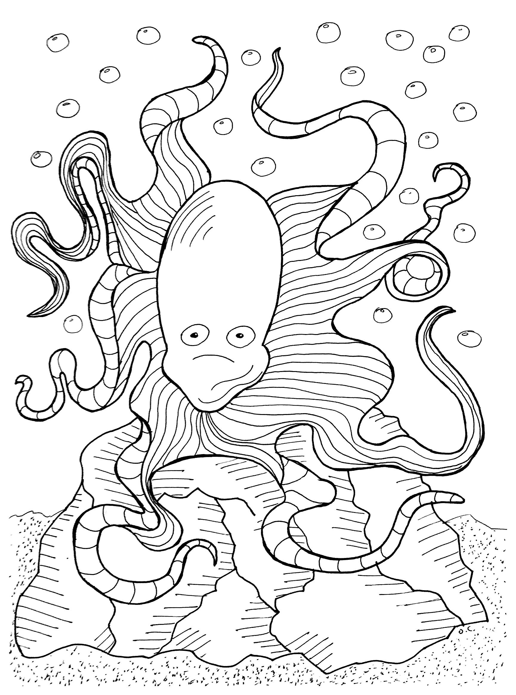 Pisces Coloring Pages At GetDrawings Free Download