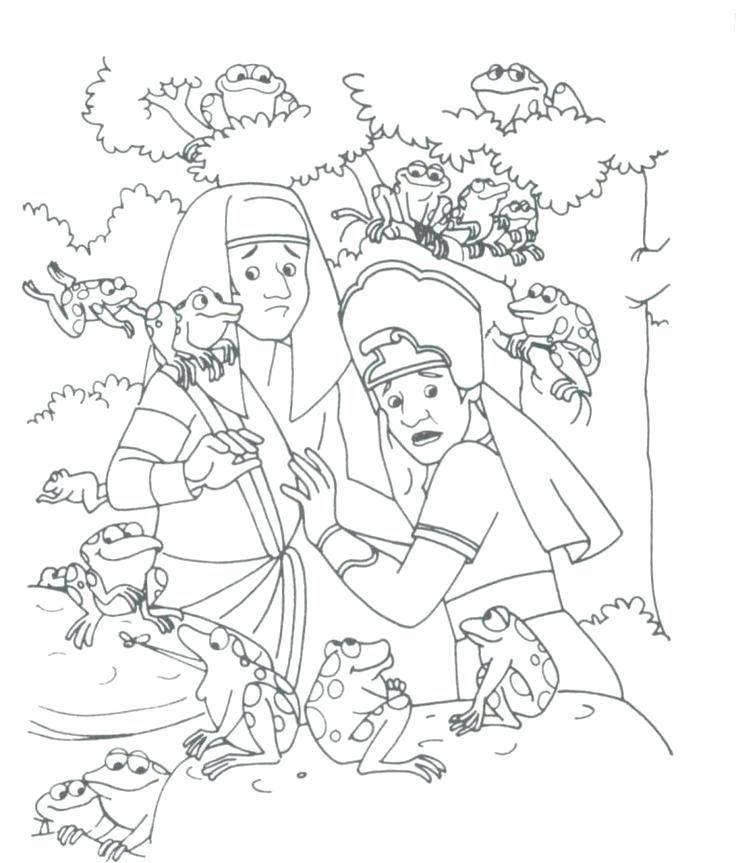 Plagues Of Egypt Coloring Page at GetDrawings | Free download