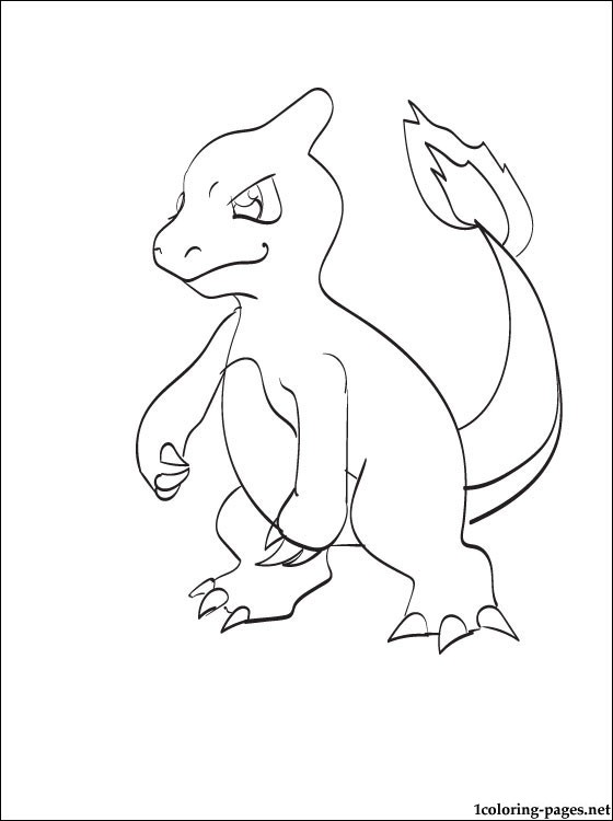 63. Found. coloring page images for 'Charmeleon'. 