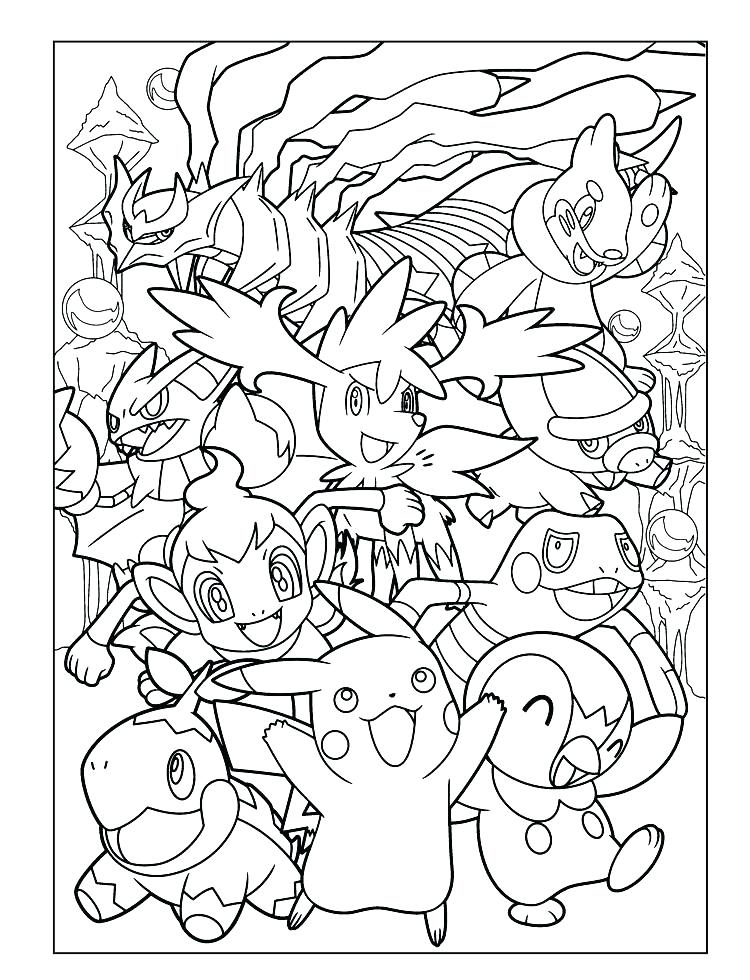 Pokemon Coloring Pages Pictures At Getdrawings Free Download