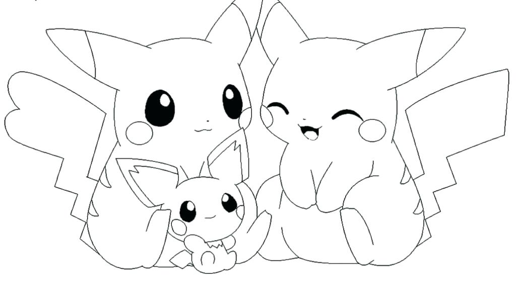 Pokemon Coloring Pages Pikachu At Getdrawings Free Download