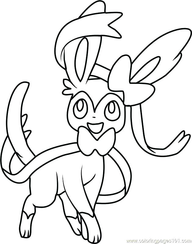 Pokemon Coloring Pages Vaporeon at GetDrawings | Free download