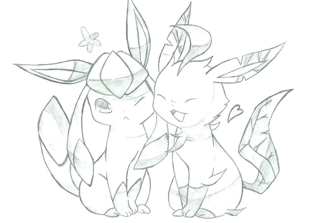 Pokemon Leafeon Coloring Pages at GetDrawings | Free download