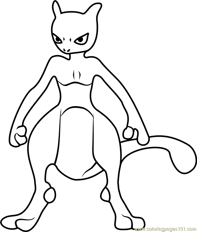 Featured image of post Pokemon Coloring Sheets Mewtwo