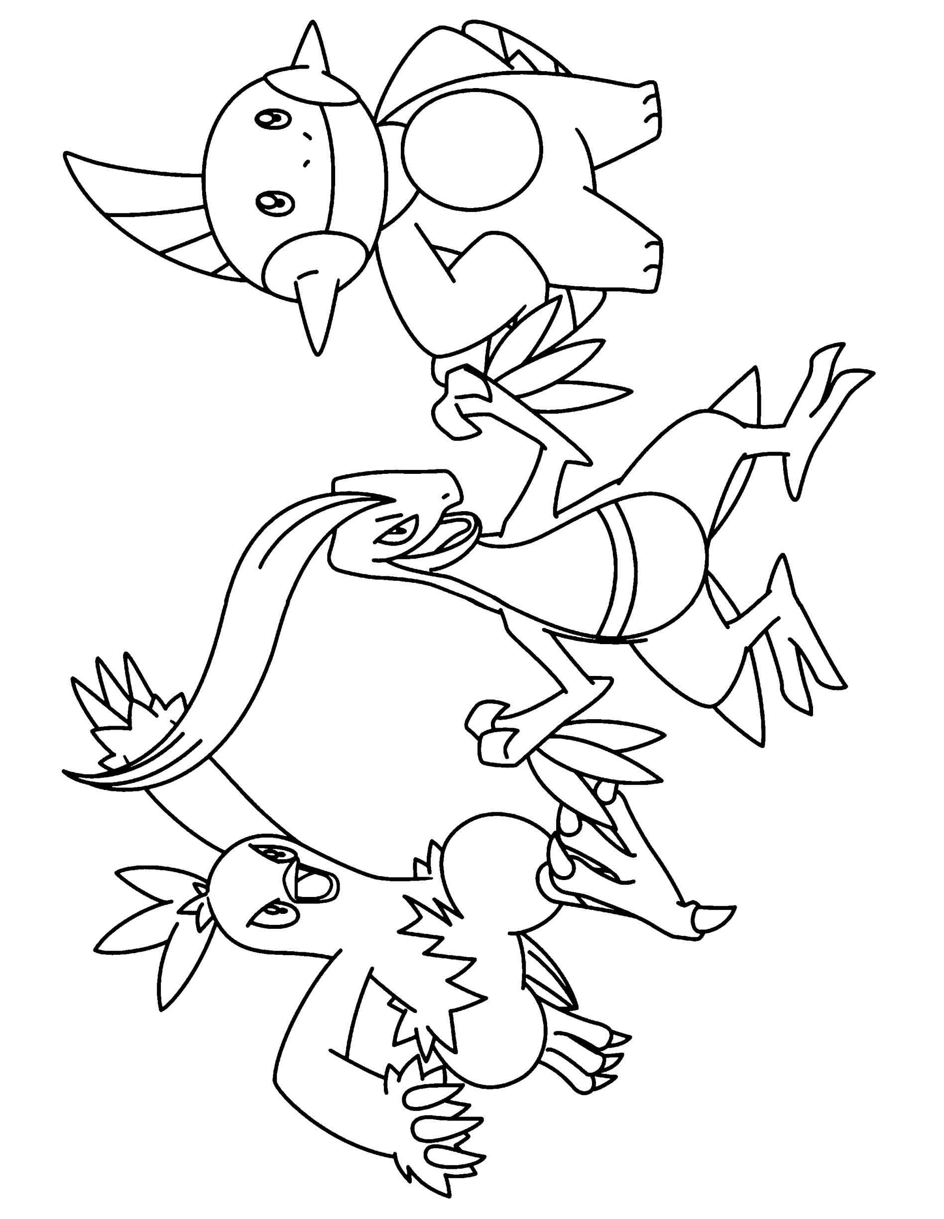 Pokemon Sceptile Coloring Pages at GetDrawings | Free download