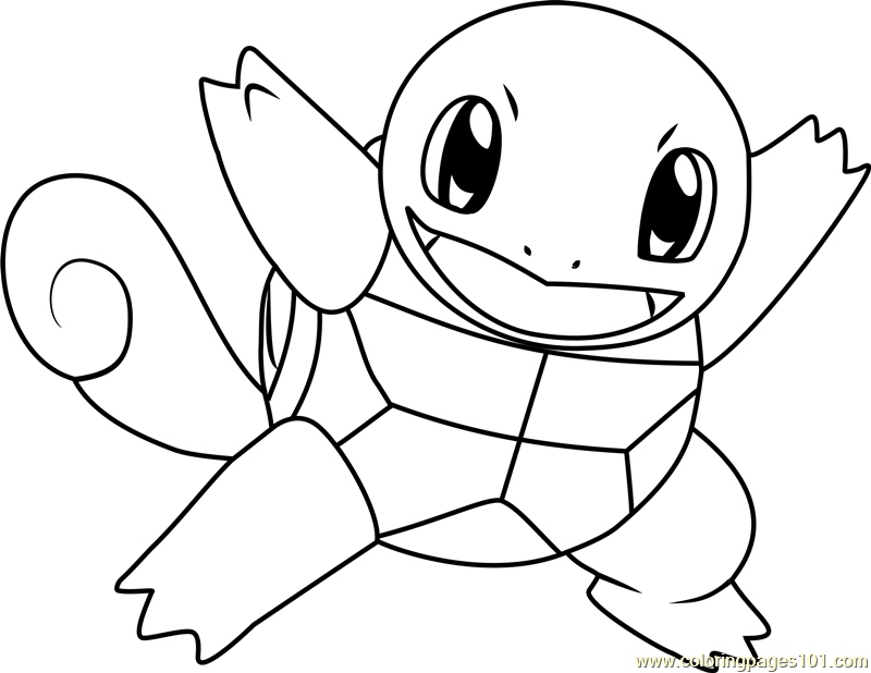 The Best Free Squirtle Coloring Page Images Download From 106 Free Coloring Pages Of Squirtle At Getdrawings