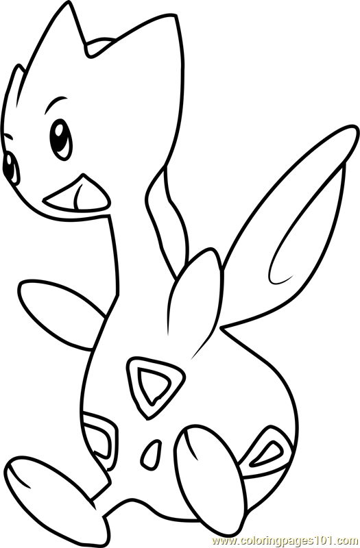 Pokemon Zorua Coloring Pages at GetDrawings | Free download
