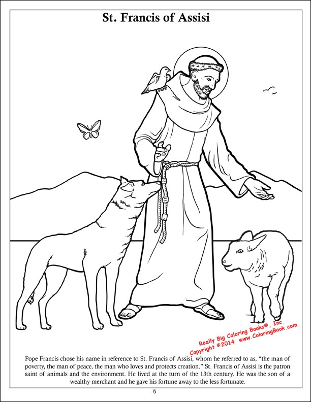 Pope Francis Coloring Page at GetDrawings | Free download